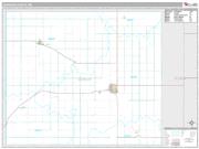 Johnson County, NE <br /> Wall Map <br /> Premium Style 2025 Map