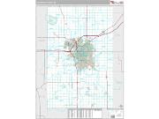 Lancaster County, NE <br /> Wall Map <br /> Premium Style 2025 Map