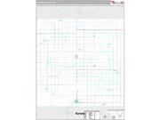 Nuckolls County, NE <br /> Wall Map <br /> Premium Style 2025 Map