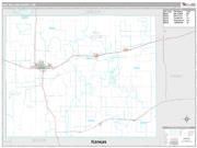 Red Willow County, NE <br /> Wall Map <br /> Premium Style 2025 Map