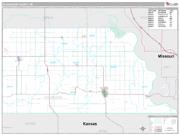 Richardson County, NE <br /> Wall Map <br /> Premium Style 2025 Map
