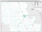 Washington County, NE <br /> Wall Map <br /> Premium Style 2025 Map