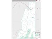 Lander County, NV <br /> Wall Map <br /> Premium Style 2025 Map
