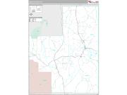 Lincoln County, NV <br /> Wall Map <br /> Premium Style 2025 Map