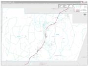 Pershing County, NV <br /> Wall Map <br /> Premium Style 2025 Map