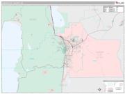 Carson City County, NV <br /> Wall Map <br /> Premium Style 2025 Map