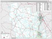 Hillsborough County, NH <br /> Wall Map <br /> Premium Style 2025 Map