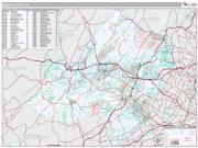 Morris County, NJ <br /> Wall Map <br /> Premium Style 2025 Map