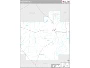 DeBaca County, NM <br /> Wall Map <br /> Premium Style 2025 Map