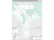 Grant County, NM <br /> Wall Map <br /> Premium Style 2025 Map