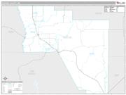 Harding County, NM <br /> Wall Map <br /> Premium Style 2025 Map
