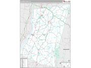 Columbia County, NY <br /> Wall Map <br /> Premium Style 2025 Map