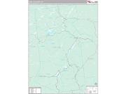 Hamilton County, NY <br /> Wall Map <br /> Premium Style 2025 Map