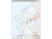 Jefferson County, NY <br /> Wall Map <br /> Premium Style 2025 Map