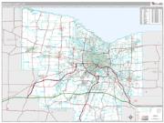 Monroe County, NY <br /> Wall Map <br /> Premium Style 2025 Map