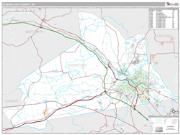 Schenectady County, NY <br /> Wall Map <br /> Premium Style 2025 Map