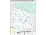 Sullivan County, NY <br /> Wall Map <br /> Premium Style 2025 Map