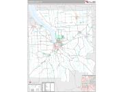 Tompkins County, NY <br /> Wall Map <br /> Premium Style 2025 Map