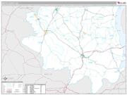 Bertie County, NC <br /> Wall Map <br /> Premium Style 2025 Map