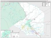 Caldwell County, NC <br /> Wall Map <br /> Premium Style 2025 Map