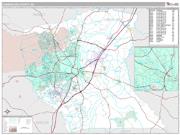 Cumberland County, NC <br /> Wall Map <br /> Premium Style 2025 Map
