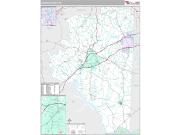 Davidson County, NC <br /> Wall Map <br /> Premium Style 2025 Map