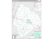 Edgecombe County, NC <br /> Wall Map <br /> Premium Style 2025 Map