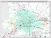 Forsyth County, NC <br /> Wall Map <br /> Premium Style 2025 Map