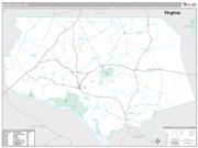 Gates County, NC <br /> Wall Map <br /> Premium Style 2025 Map