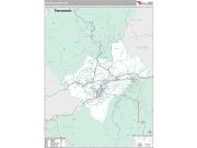 Haywood County, NC <br /> Wall Map <br /> Premium Style 2025 Map