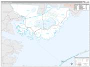 Hyde County, NC <br /> Wall Map <br /> Premium Style 2025 Map