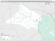 Jones County, NC <br /> Wall Map <br /> Premium Style 2025 Map