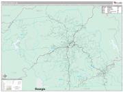 Macon County, NC <br /> Wall Map <br /> Premium Style 2025 Map