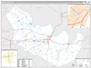Martin County, NC <br /> Wall Map <br /> Premium Style 2025 Map