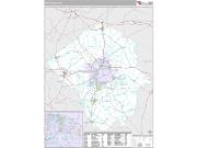 Pitt County, NC <br /> Wall Map <br /> Premium Style 2025 Map