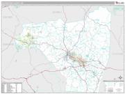 Rutherford County, NC <br /> Wall Map <br /> Premium Style 2025 Map