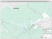 Swain County, NC <br /> Wall Map <br /> Premium Style 2025 Map