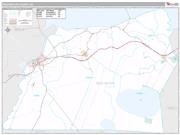 Washington County, NC <br /> Wall Map <br /> Premium Style 2025 Map