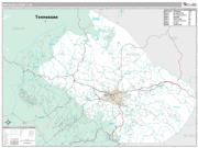 Watauga County, NC <br /> Wall Map <br /> Premium Style 2025 Map