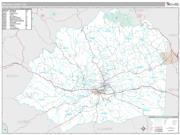 Wilkes County, NC <br /> Wall Map <br /> Premium Style 2025 Map
