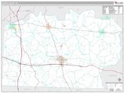 Yadkin County, NC <br /> Wall Map <br /> Premium Style 2025 Map