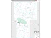 Billings County, ND <br /> Wall Map <br /> Premium Style 2025 Map