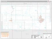 Eddy County, ND <br /> Wall Map <br /> Premium Style 2025 Map