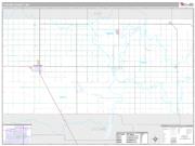 Foster County, ND <br /> Wall Map <br /> Premium Style 2025 Map