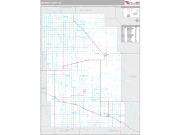 McHenry County, ND <br /> Wall Map <br /> Premium Style 2025 Map
