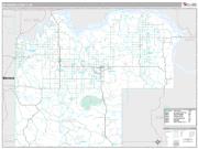 McKenzie County, ND <br /> Wall Map <br /> Premium Style 2025 Map