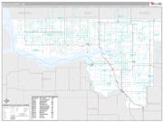 McLean County, ND <br /> Wall Map <br /> Premium Style 2025 Map