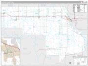 Morton County, ND <br /> Wall Map <br /> Premium Style 2025 Map