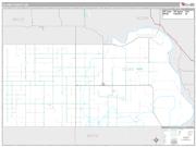 Oliver County, ND <br /> Wall Map <br /> Premium Style 2025 Map