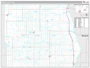 Pembina County, ND <br /> Wall Map <br /> Premium Style 2025 Map